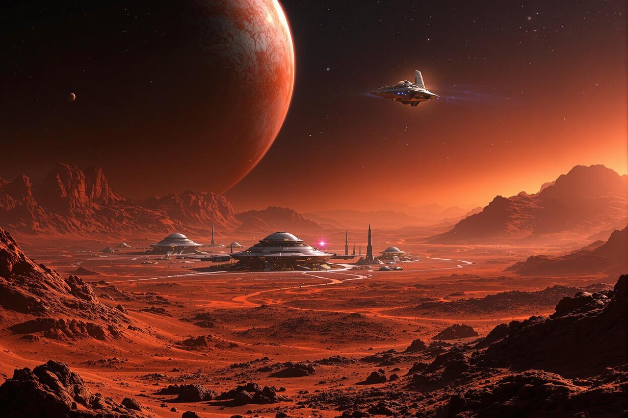 天龙影院作品：《星际探索》科幻大片 - 海报封面图